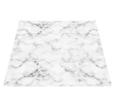 Tapete vinílico para sala de jantar mármore cinza para mesa - TenStickers