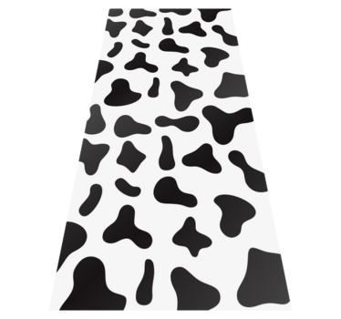 Tapete vinílico estampa de animal estampa de vaca - TenStickers