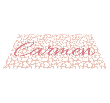 Tapete personalizado de vinil com estampas de animais rosa - TenStickers