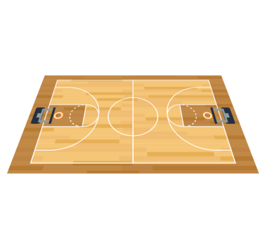 Tapete de vinil para adolescentes de basquetebol - TenStickers