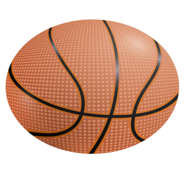 Tapete de vinil original bola de basquete - TenStickers