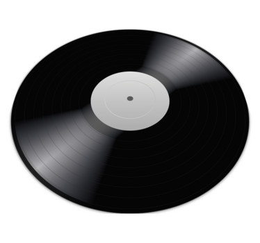 Tapete de vinil vintage Disco de vinil - TenStickers