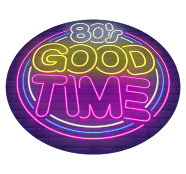 Tapete vinílico frases e textos boa época dos anos 80 - TenStickers