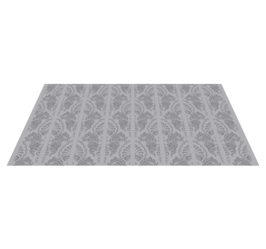 Tapete de vinil cinza ornamento subtil - TenStickers