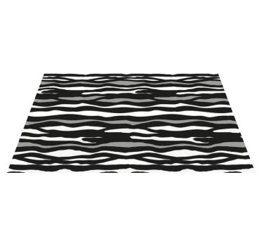 Tapete de vinil com estampa animal zebra - TenStickers