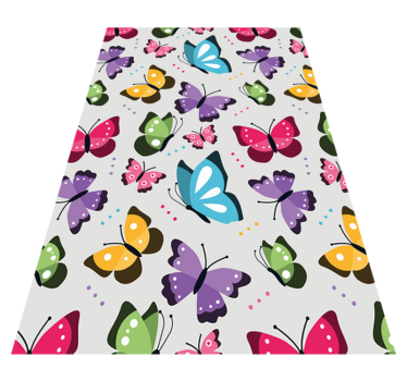 Tapete de vinil animal borboleta - TenStickers