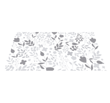 Tapete de vinil branco cinza padrão tapetes contemporâneos - TenStickers