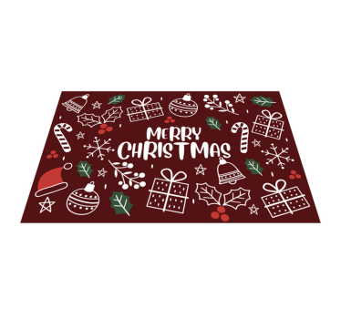 Feliz natal vinil drogas tapete verde - TenStickers