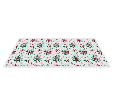 Tapete bonito do hall de entrada com padrão de natal - TenStickers
