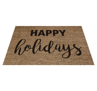 Autocolantes decorativos de Natal Frase boas festas - TenStickers