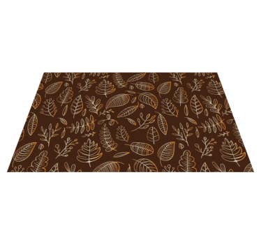 Tapete retro outono dourado - TenStickers