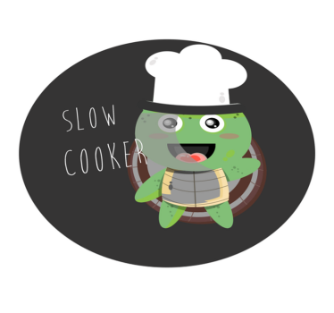 Tapete de tartaruga de fogão lento - TenStickers