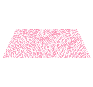 Tapete vinílico juvenil pontos de aquarela rosa - TenStickers