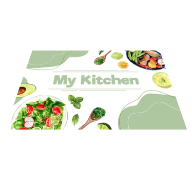 Meus utensílios domésticos de cozinha e pisos de cozinha de alime - TenStickers