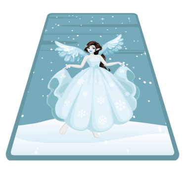 Tapete vinílico para bebés elegância de conto de fadas - TenStickers