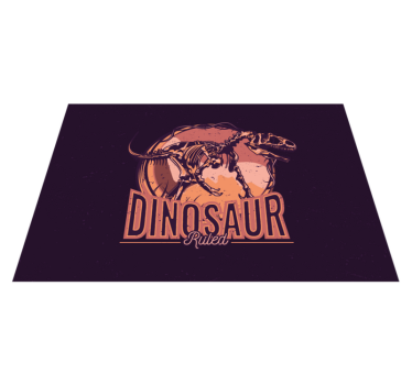 Tapete vinílico de animais imagem gráfica de dinossauro - TenStickers