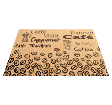 Tapete vinílico frases e textos tema inspirado em cafeína - TenStickers