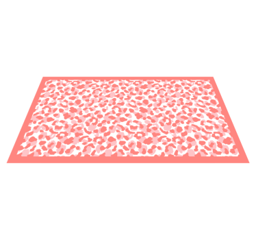 Tapete vinílico estampa de animal estilo de leopardo suave - TenStickers