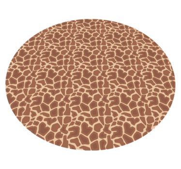 Tapete vinílico estampa de animal padrão de girafa - TenStickers