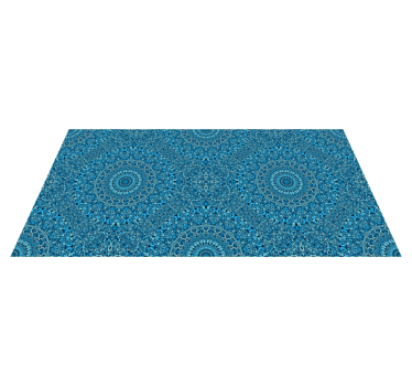 Piso de vinil em mosaico romano - TenStickers