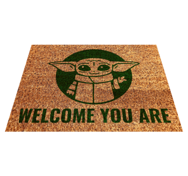 Tapete de boas-vindas tapete do corredor de entrada do star wars - TenStickers