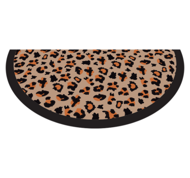 Tapete vinílico estampa de animal design ousado de leopardo - TenStickers