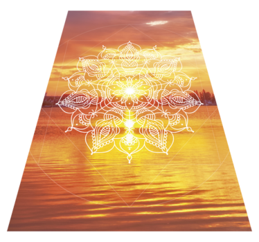 Sunfall mandala tapetes adolescentes para quartos - TenStickers
