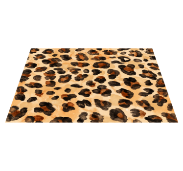 Tapete com estampa animal de pele de chita - TenStickers