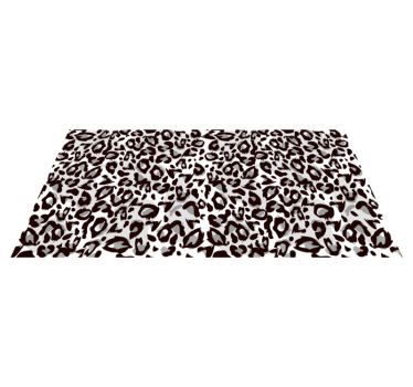 Tapete vinílico estampa de animal traços de leopardo - TenStickers
