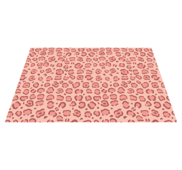 Tapete vinílico estampa de animal pontos de leopardo - TenStickers