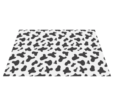 Tapete de vinil animal com estampa de vaca - TenStickers