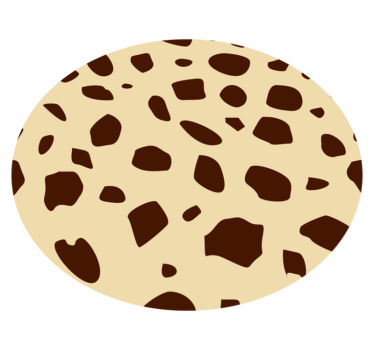 Tapete vinílico estampa de animal calor manchado - TenStickers