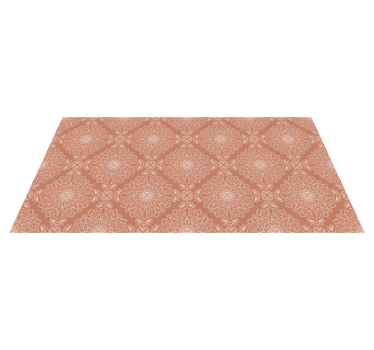 Tapete vinil para gabinete Efeito de ladrilho de terracota - TenStickers