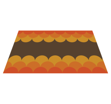 Tapete pop retro dos anos 70 - TenStickers