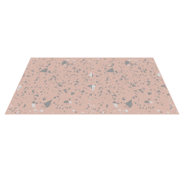 Tapete de textura terrazzzo rosa e cinza - TenStickers