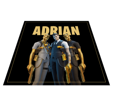 Tapete de quarto masculino ouro de videogame - TenStickers