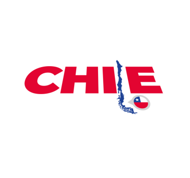 Tapete vinílico frases e textos mapa chileno - TenStickers