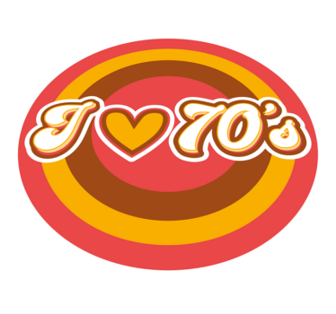 Tapete vinílico vintage símbolo de amor retrô - TenStickers