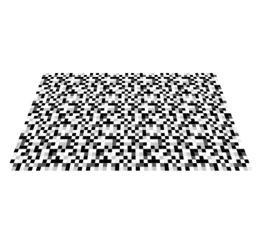 Tapete vinílico juvenil padrão pixelado - TenStickers