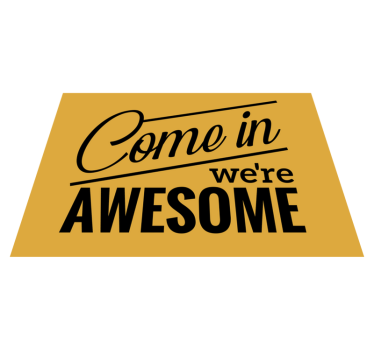 Tapete vinílico frases e textos entre, somos incríveis - TenStickers