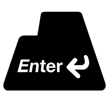Tapete vinílico juvenil sinalização de entrada - TenStickers