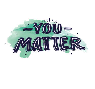 Tapete vinílico frases e textos você importa - TenStickers