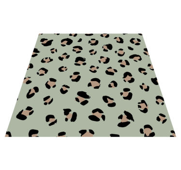 Tapete vinílico estampa de animal pele de leopardo - TenStickers