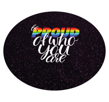 Tapete vinílico frases e textos design de mensagem orgulhosa - TenStickers