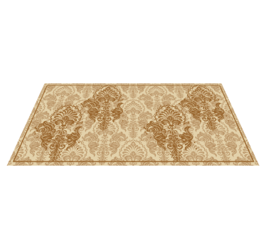 Tapete vinílico vintage padrões florais elegantes - TenStickers