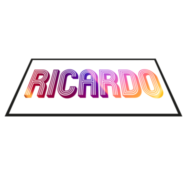 Tapete vinílico juvenil nome personalizado neon - TenStickers