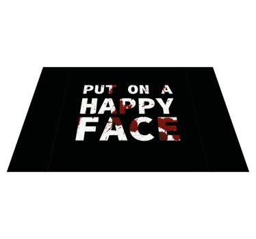 Tapete vinílico frases e textos colocar no rosto - TenStickers