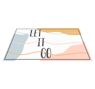 Cores pastéis deixam ir piso de vinil de banheiro - TenStickers