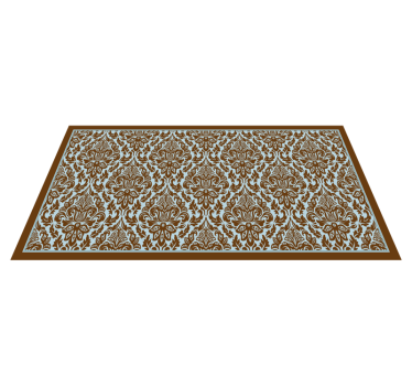 Tapete vinílico vintage arranjo floral elegante - TenStickers