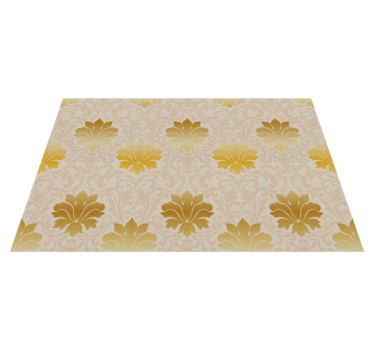 Tapete vinílico vintage elegância de padrão barroco - TenStickers